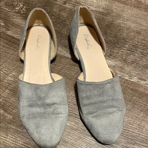 Qupid Gray Women's Loafers
